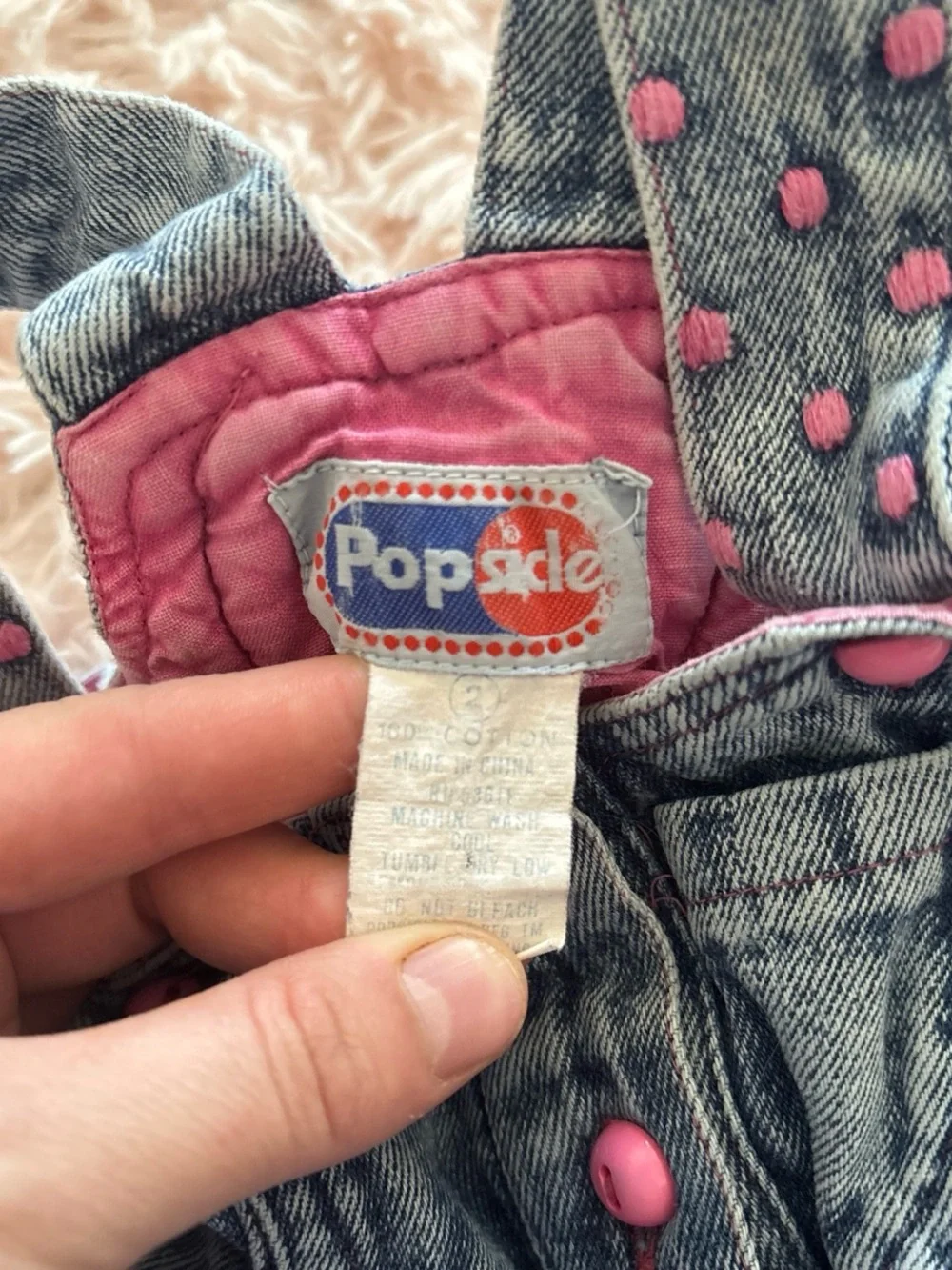 Vintage 1990s overalls size 2T